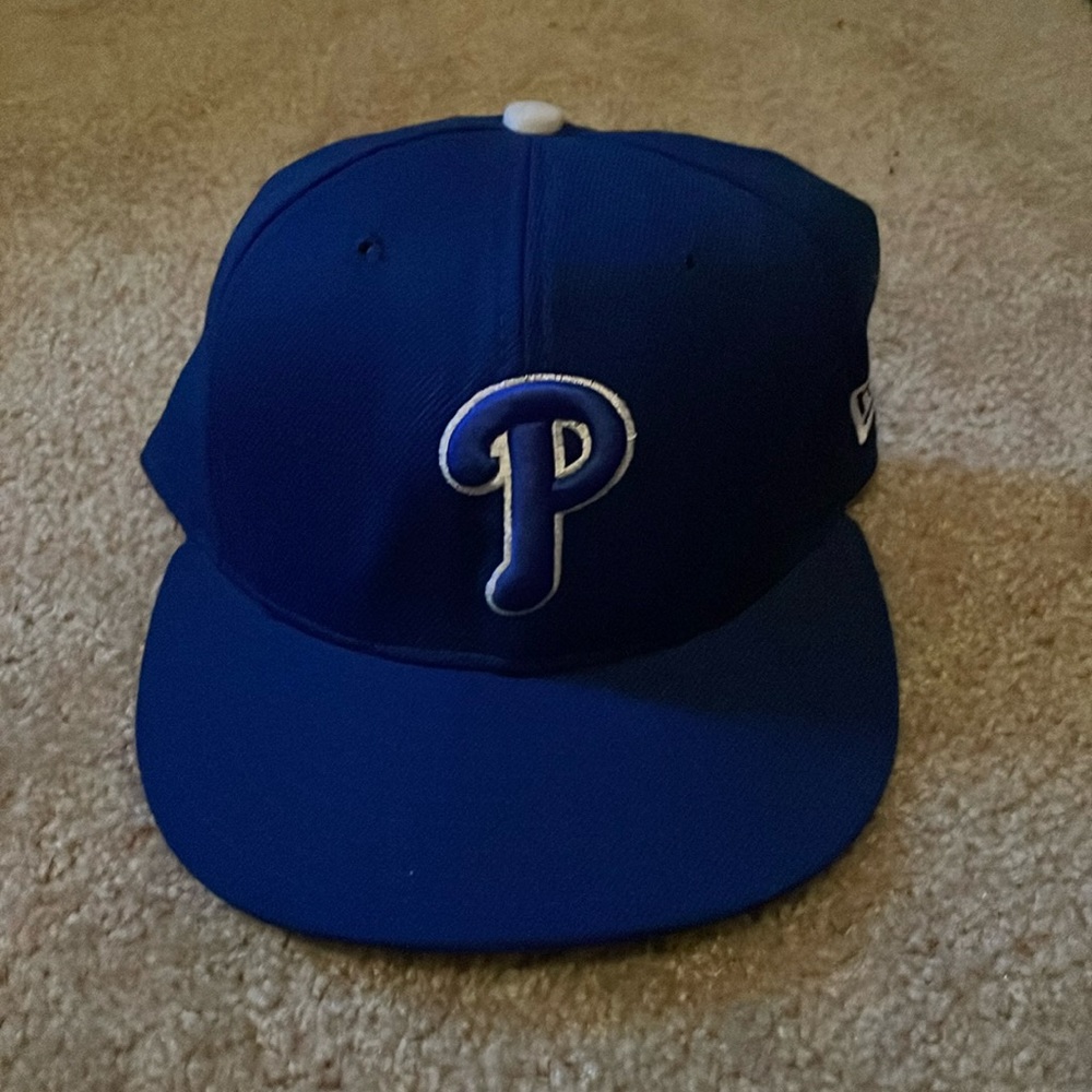 Blue Phillies hat